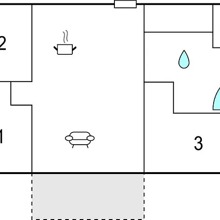 Ferienhaus 3 Bedroom Gorgeous In *